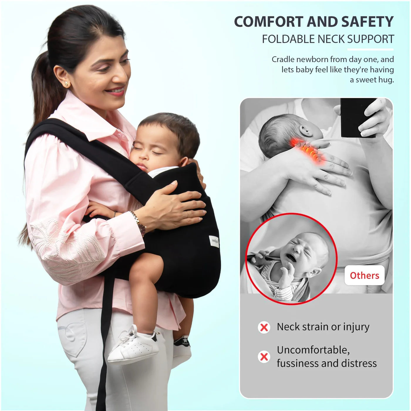 Baybee CozyNest Hip Seat Baby Carrier for New born Baby Carry Bags