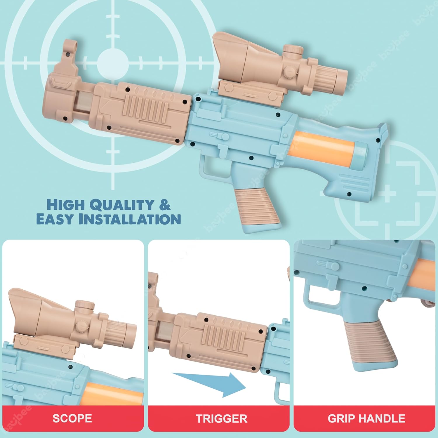 Space Explorer Pneumatic Gun