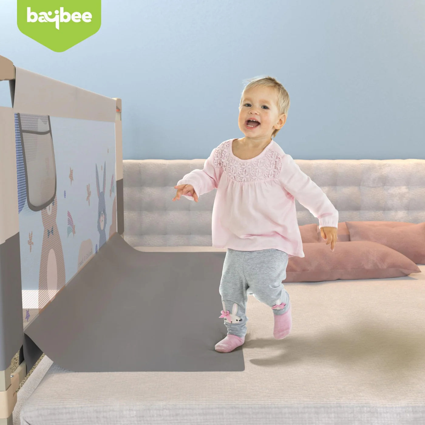 Baby Bed Rail Guard for Baby Safety -150 x 80 cm