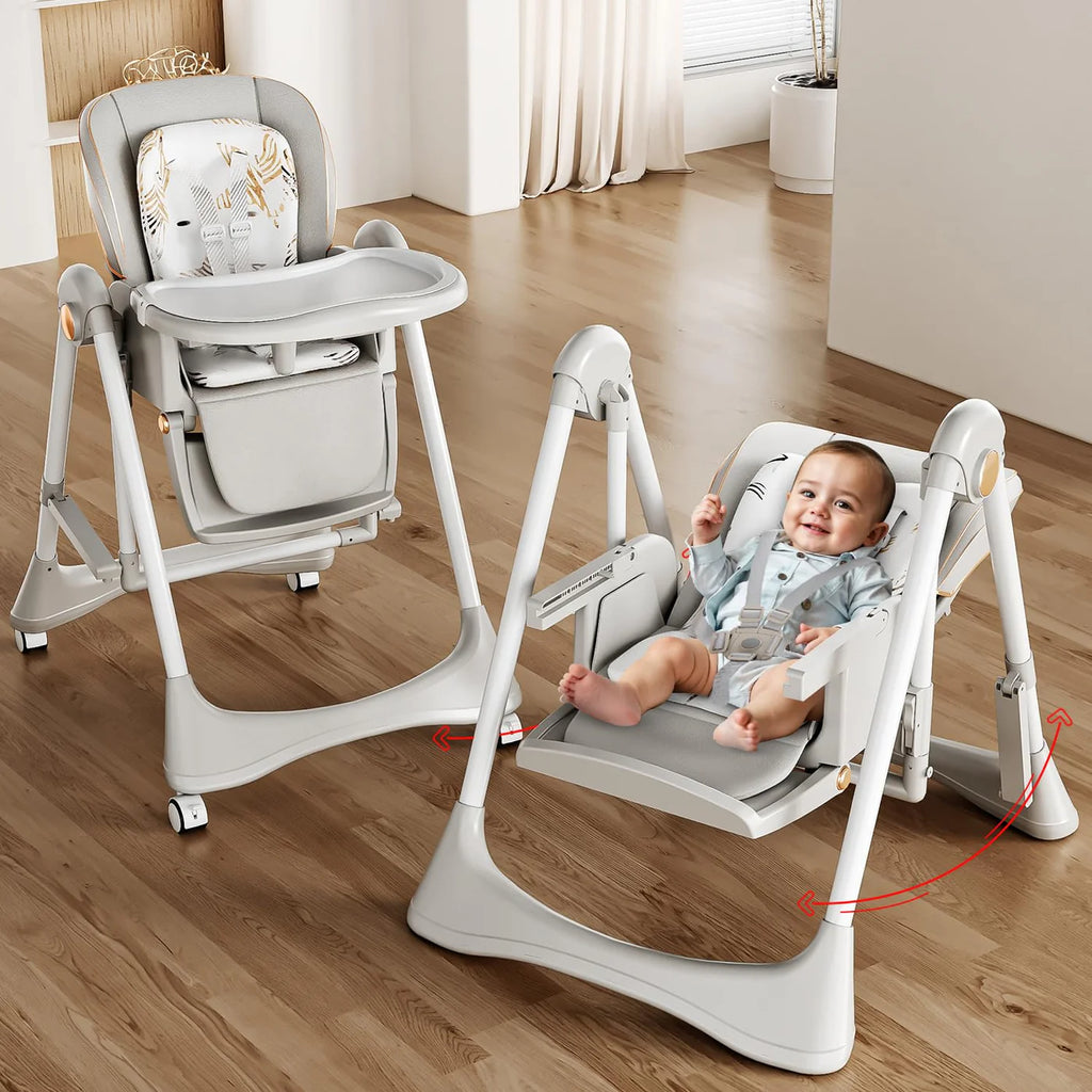 HIGH CHAIR  (GREY)