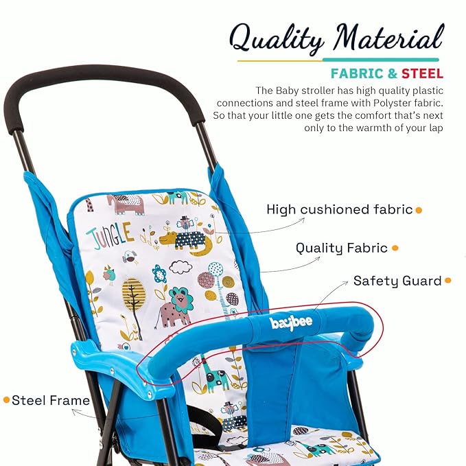 Baby Stroller 601 Blue