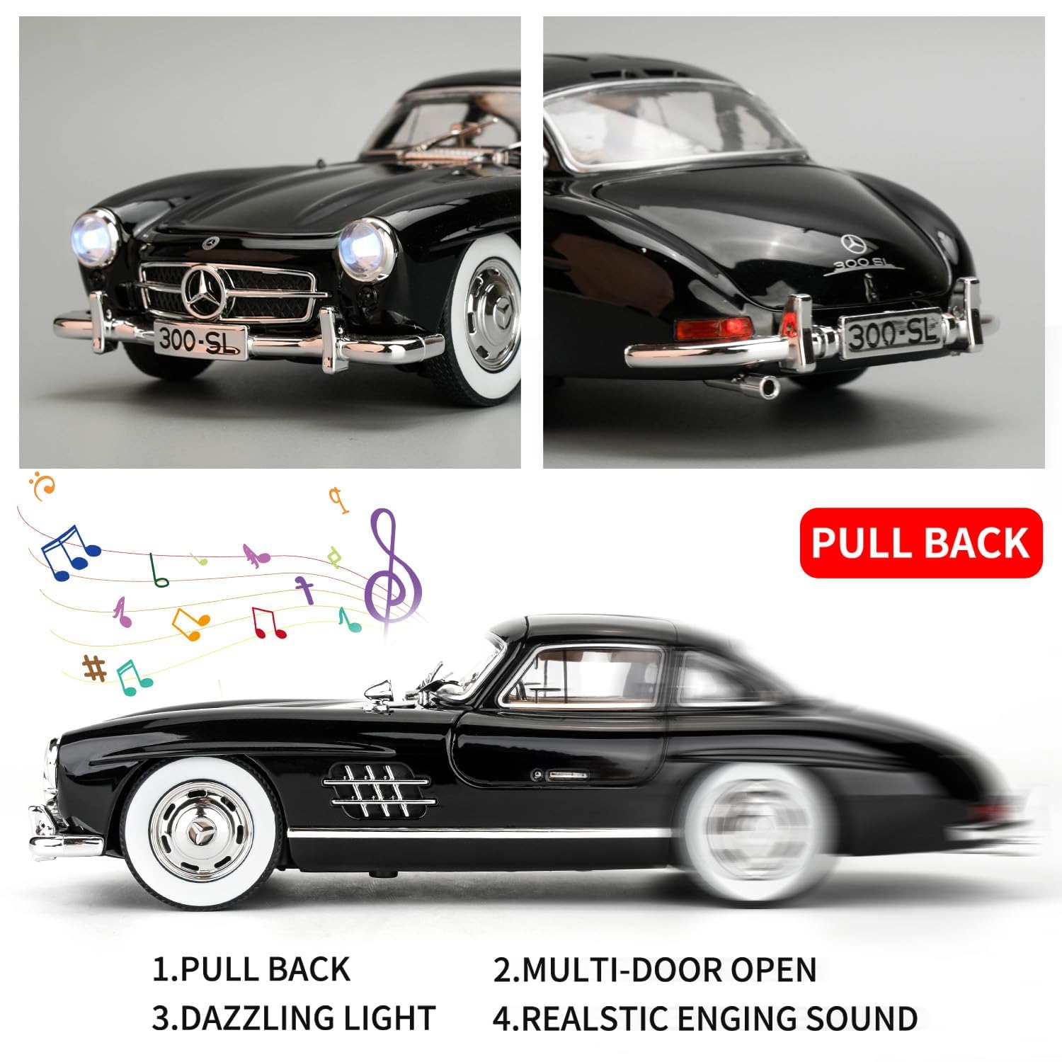 Mercedes Benz 300 SL Model Car