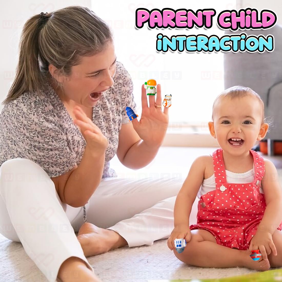 5 Pcs Space Finger Puppet Toy