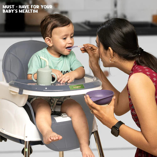 Baby High Chair Nora 4 in 1 Gray