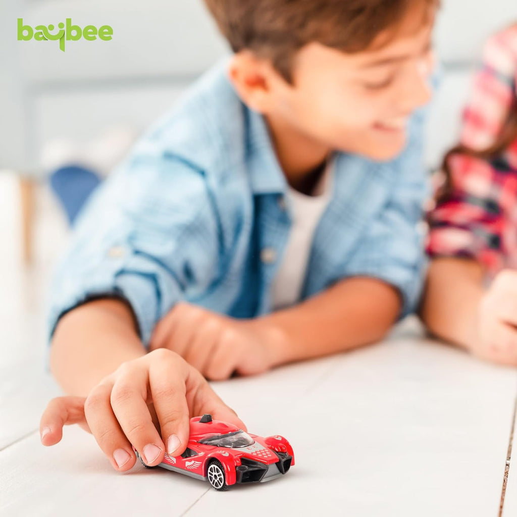 BAYBEE Push and Go Street Racing Cars