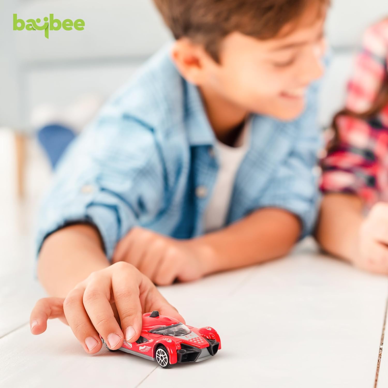BAYBEE Push and Go Street Racing Cars