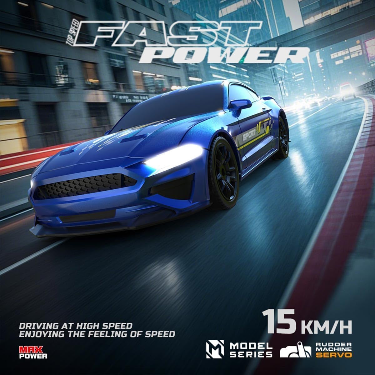 1/43 Scale RC Drift Racing Car