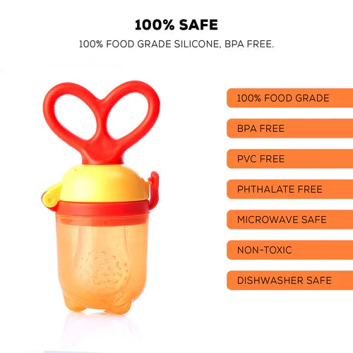 Fruit Nibbler & Baby Food Feeder Baby Teether