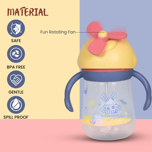 Baby Sipper Water Bottle for Kids - 330 ml