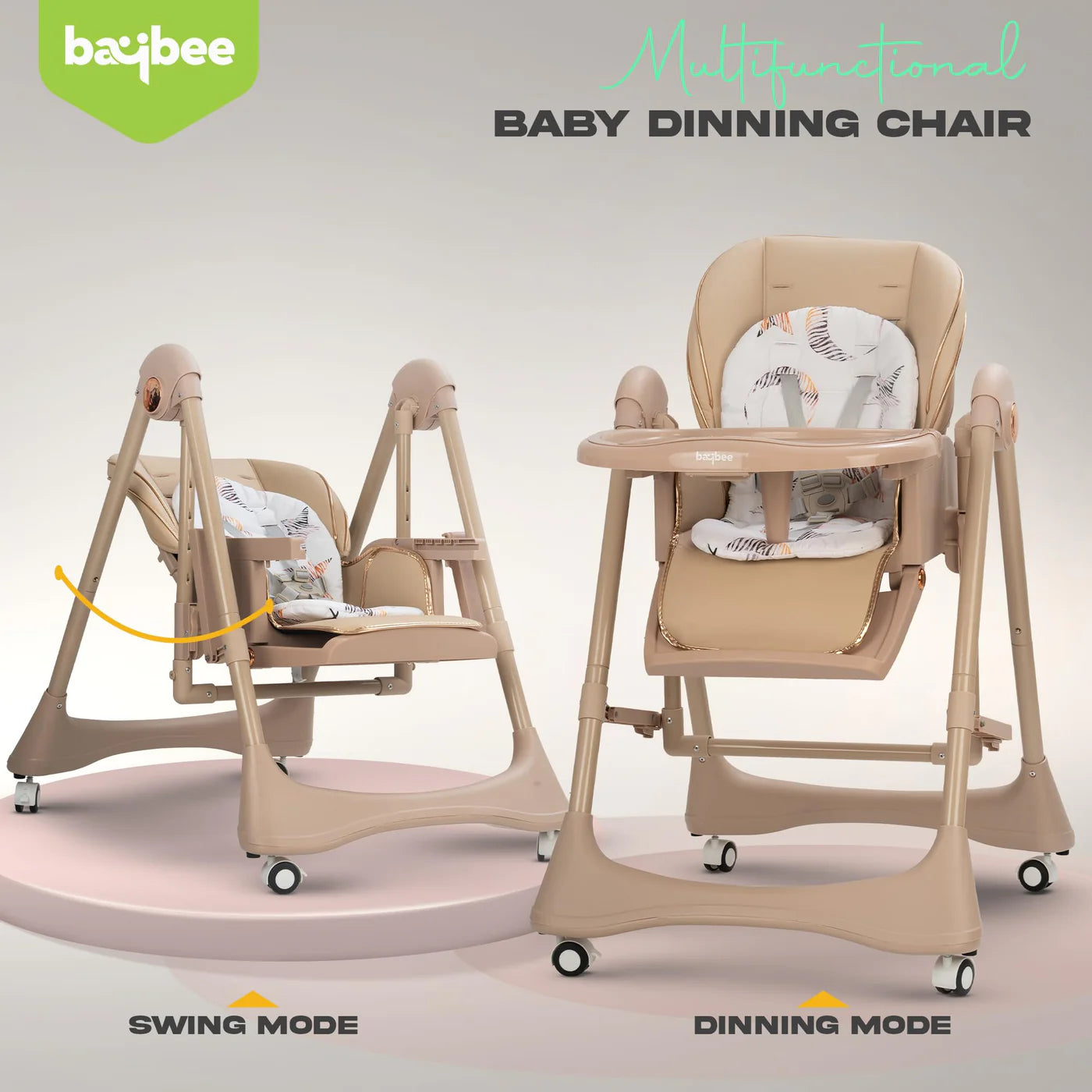 HIGH CHAIR  (BEIGE)