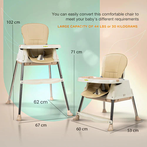 Baby High Chair Brown (HC010)