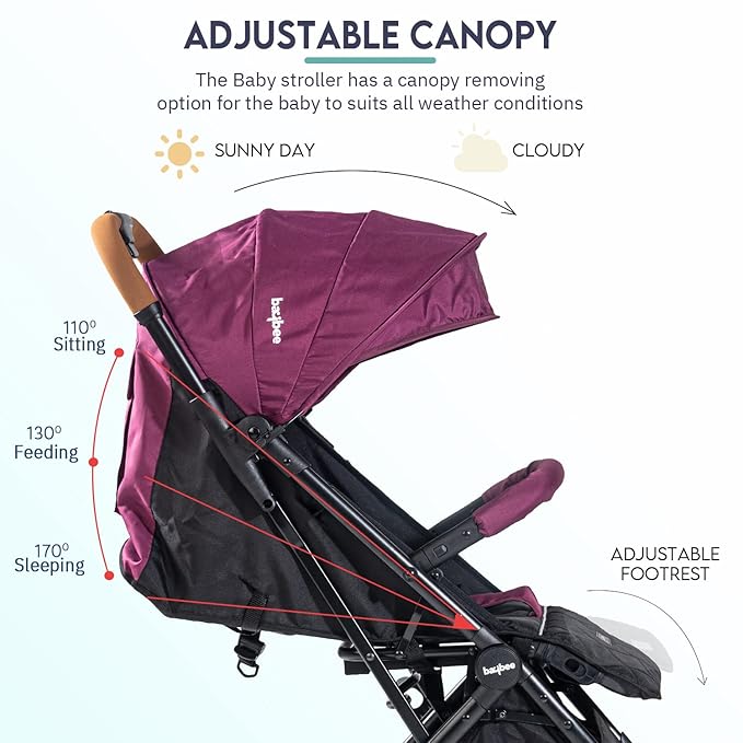 Baby Stroller Red (BBPR550)