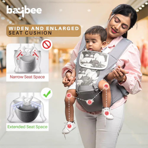 Ergonest Hip Seat Baby Carrier-GREY