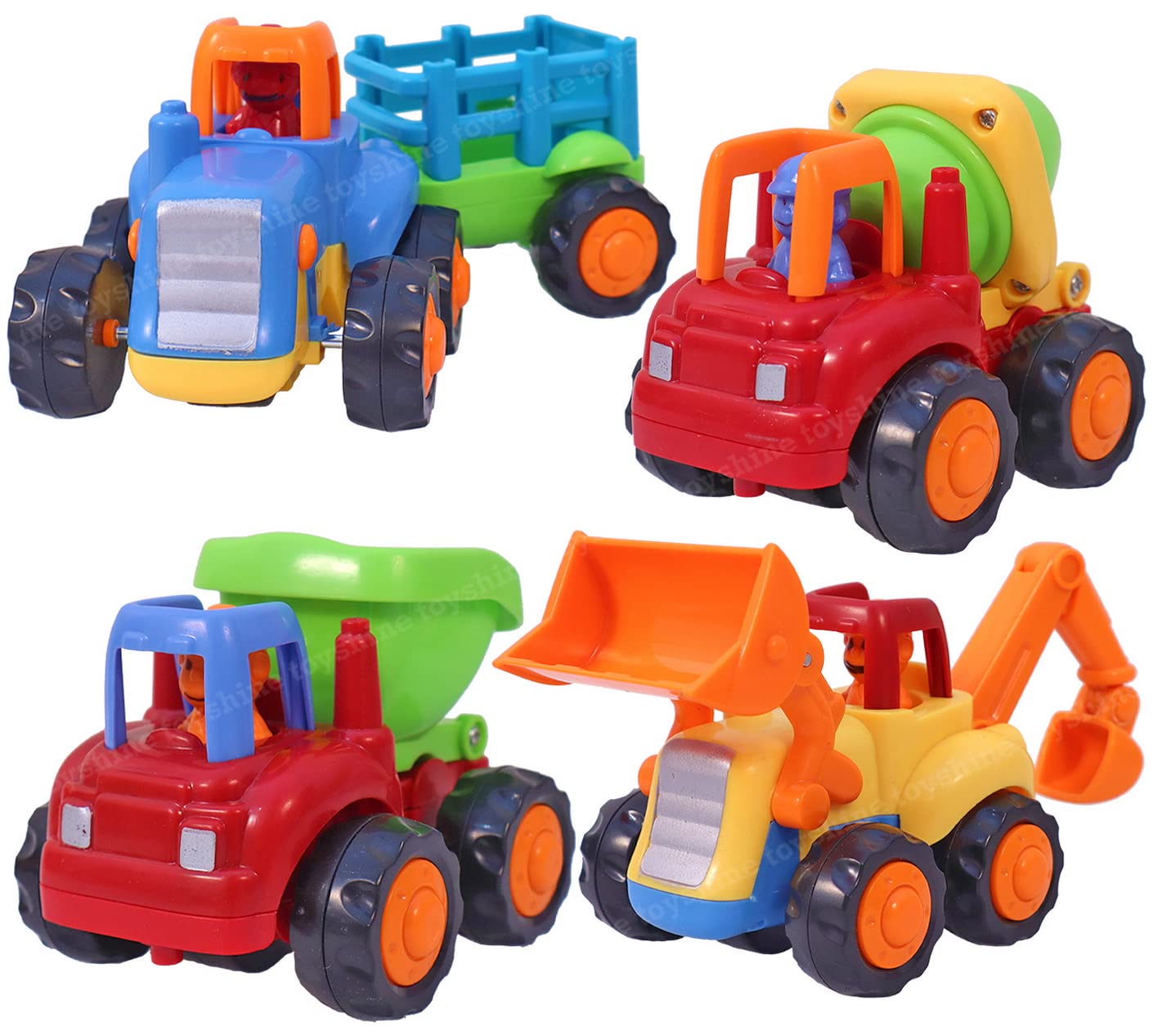 4 Friction Powered Cars