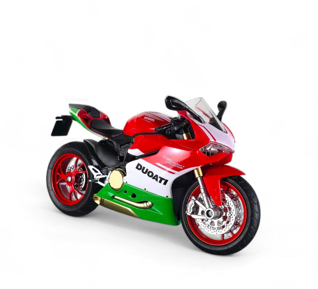 Ducati 1199 superleggera Superbike Sporty Diecast Motorcycle