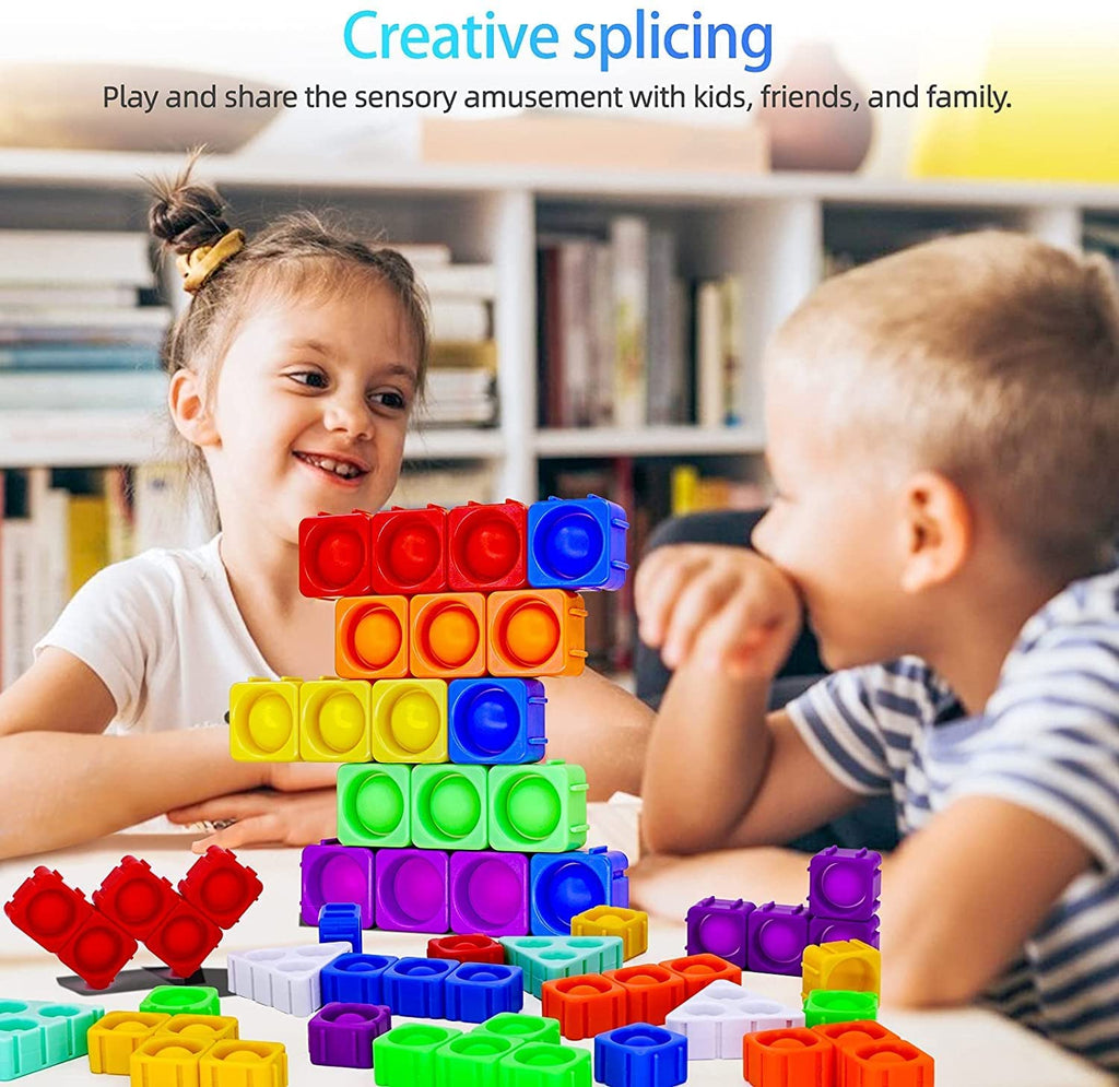 Pop It Puzzle Kids Toys for Gift | Big Size Pop It Puzzle