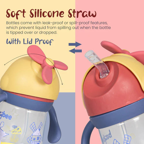 Baby Sipper Water Bottle for Kids - 330 ml