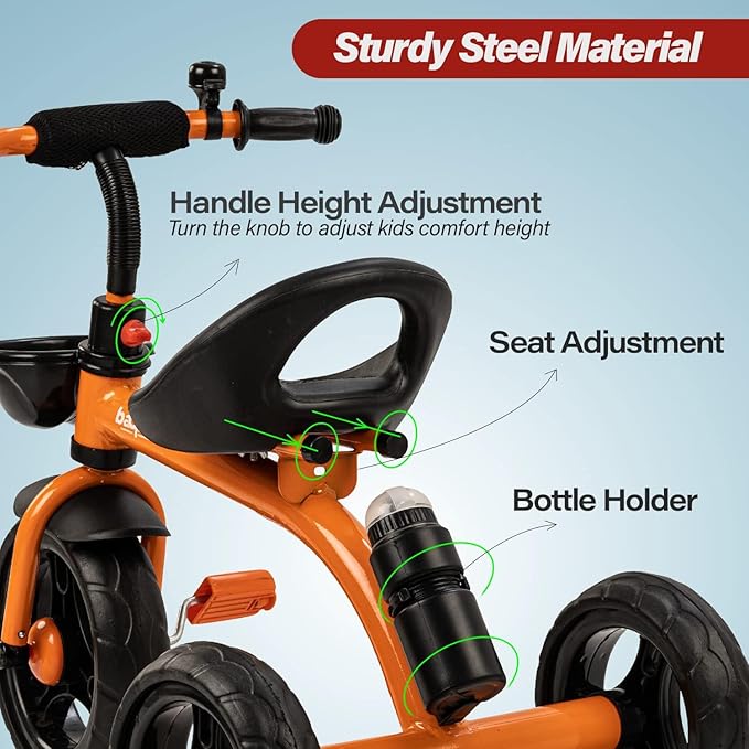 Baby Trycycle Orange (R001ST) Maze