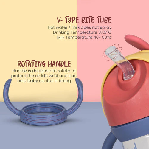 Baby Sipper Water Bottle for Kids - 330 ml