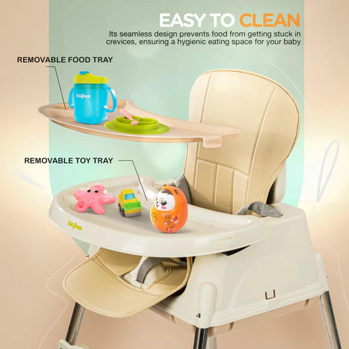 Baby High Chair Brown (HC010)