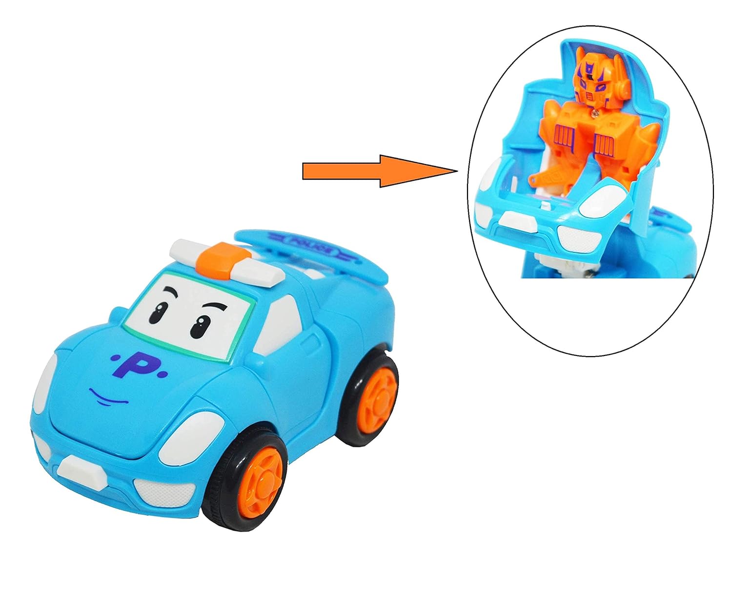 Robo Cartoon Toy Car