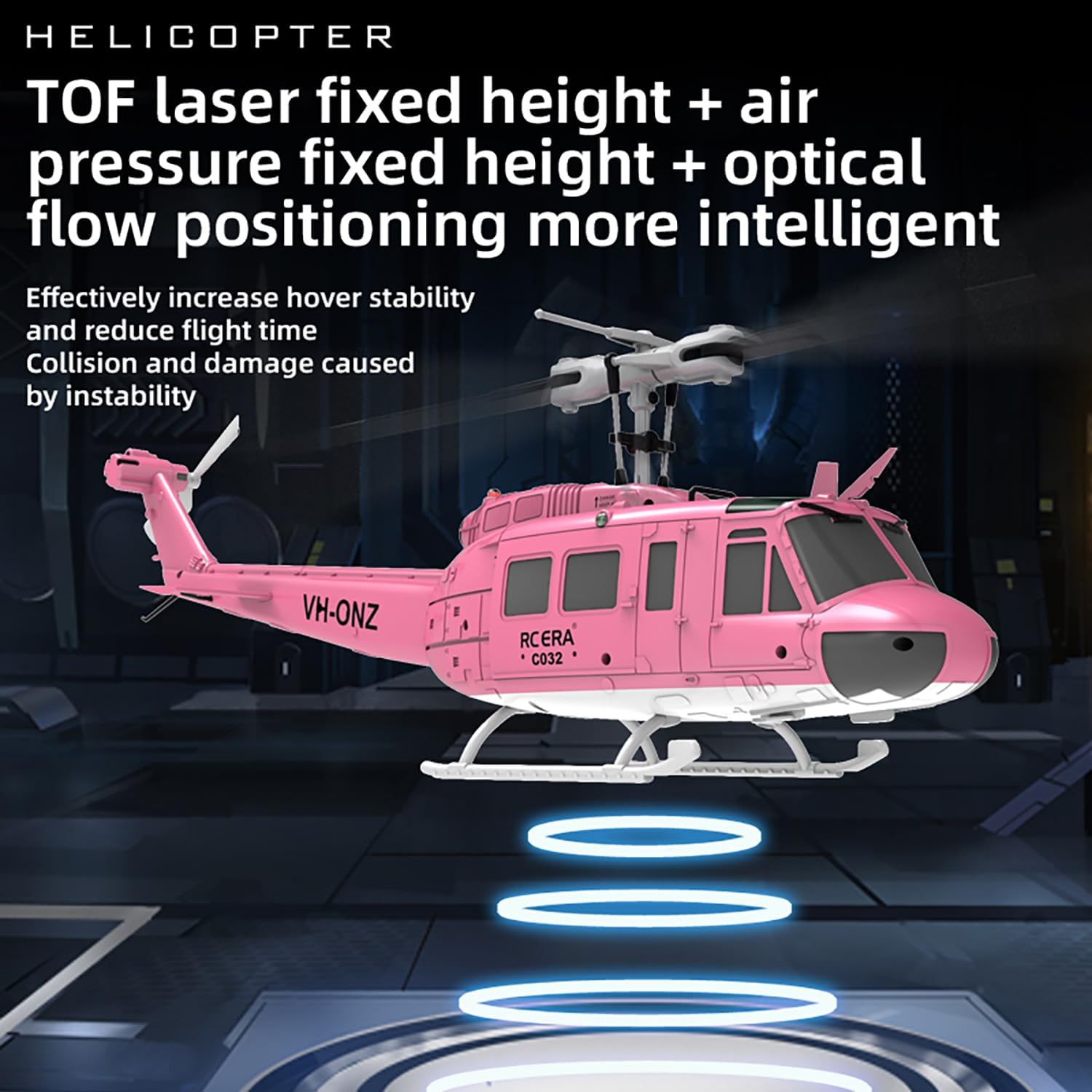 RC Helicopter Aircraft Heli Maintain Altitude with Fly Upside Down 3D Rolling