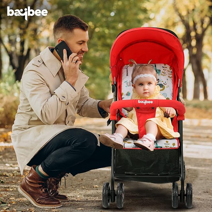 Baby Stroller 601 Red