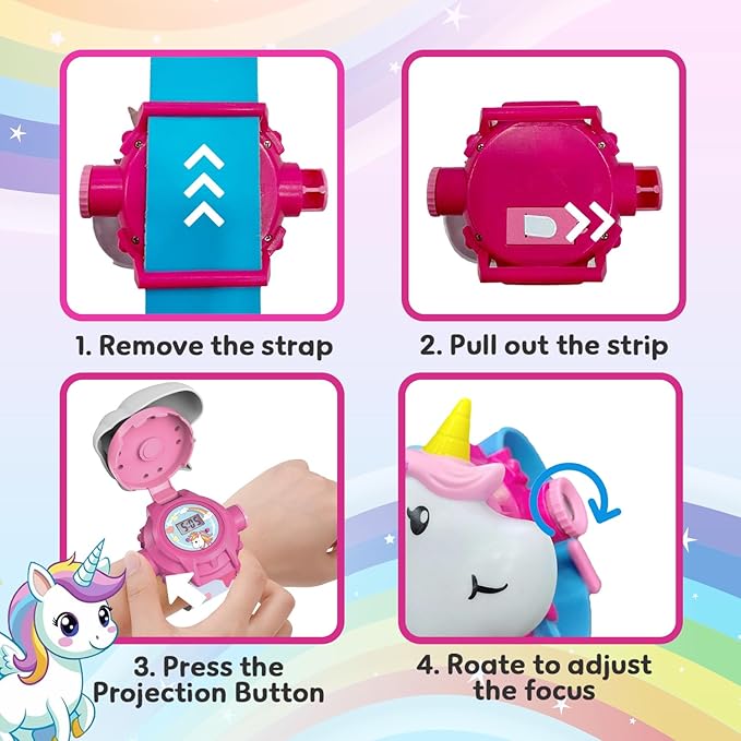 Digital Projector Watch for Kids