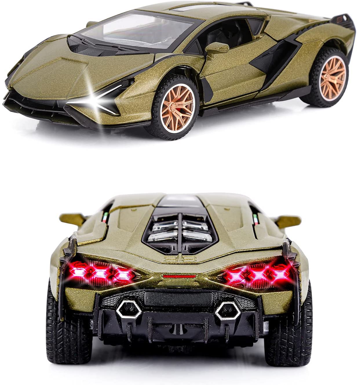 Metal Die Cast car [jj78] (Green)