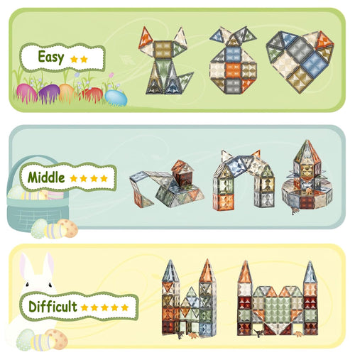 Magnetic Tiles Building Blocks(28 pcs)