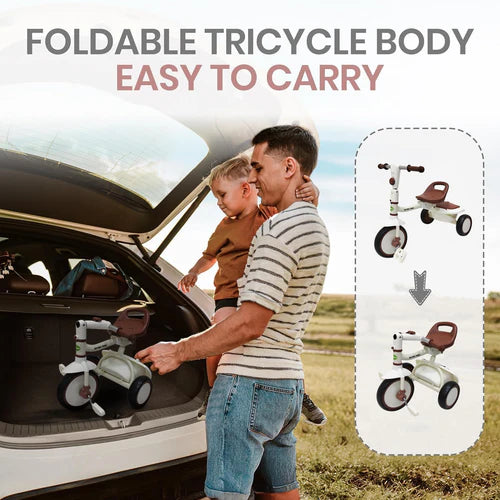 Baby Trycycle Trikidz White