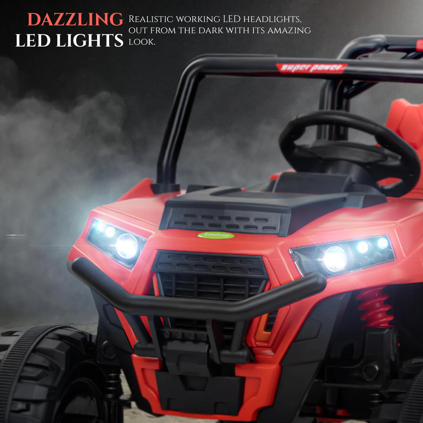 Derak UTV Battery Operated Jeep (RED)