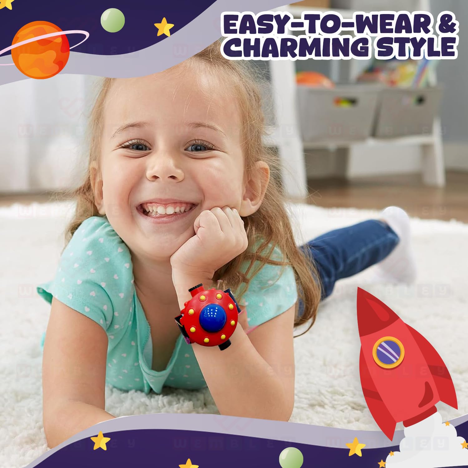 Digital Projector Watch for Kids