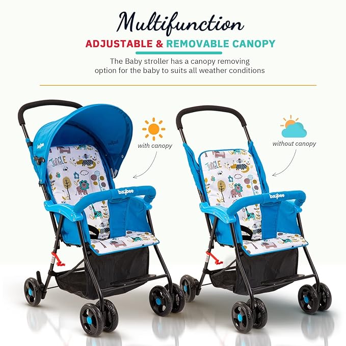 Baby Stroller 601 Blue