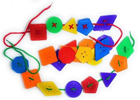 Shapes Lacing & Buttons