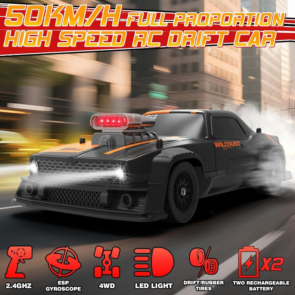 1:16 RC Drift Car 4WD 2.4GHz Remote Control Cars