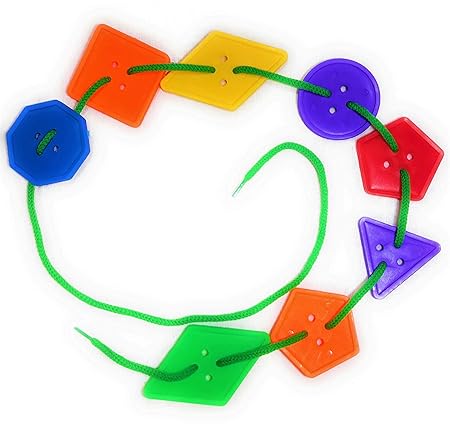 Shapes Lacing & Buttons