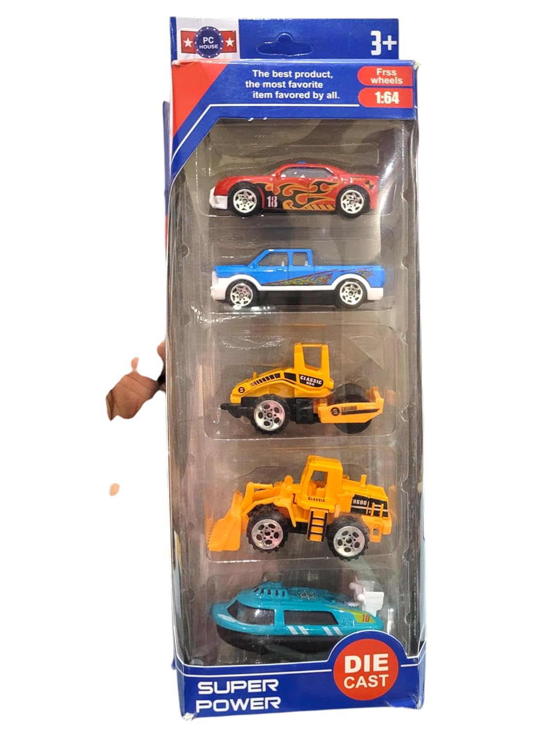 Die Cast Metal Toy Cars Set