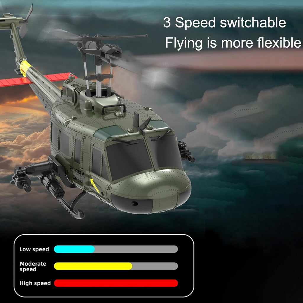 RC Helicopter Aircraft Heli Maintain Altitude with Fly Upside Down 3D Rolling