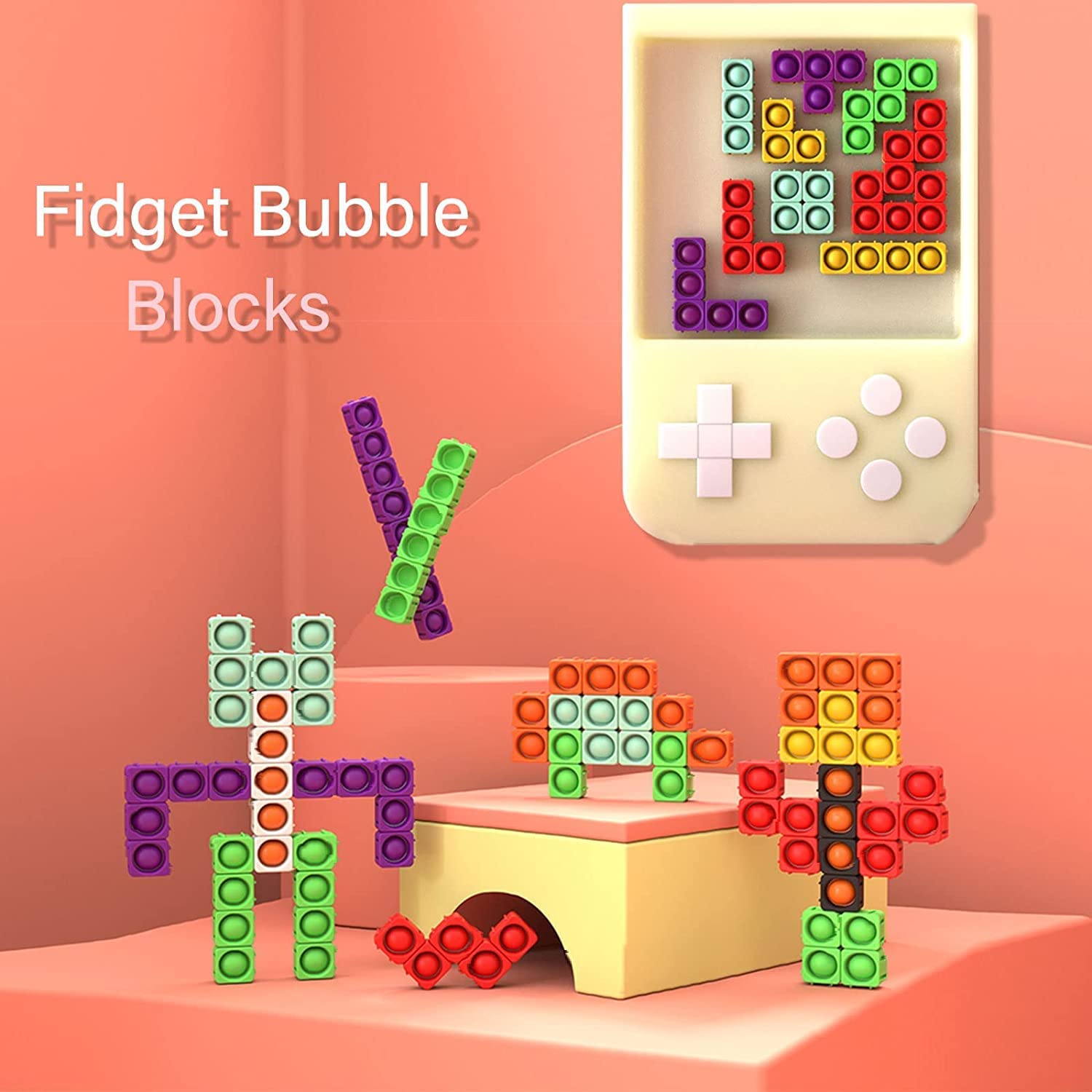Pop It Puzzle Kids Toys for Gift | Big Size Pop It Puzzle
