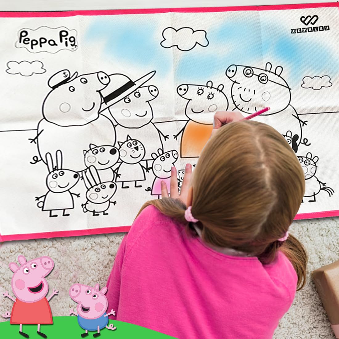 Peppa Pig Coloring Mat