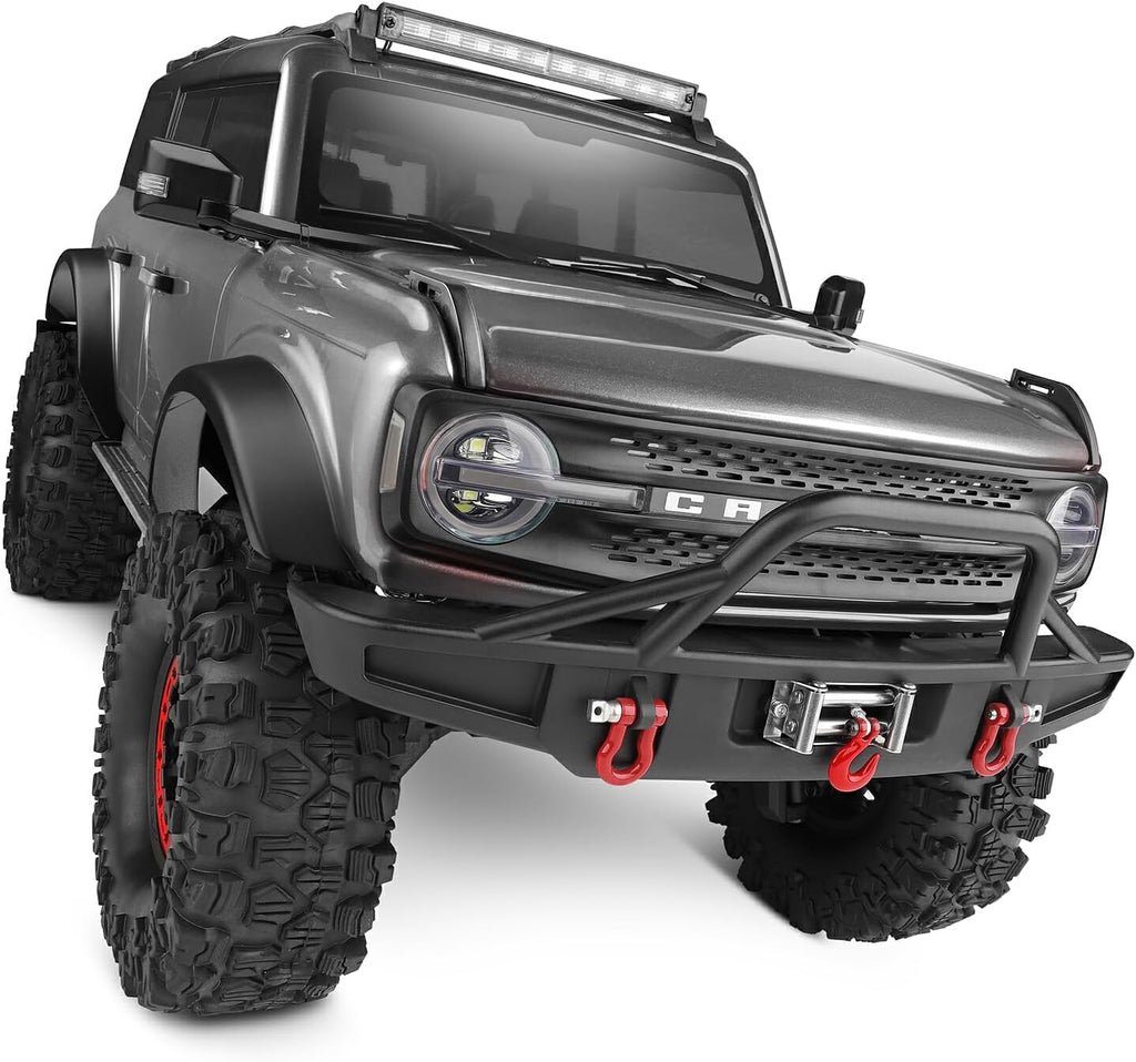 1:10 Scale  2.4G 4WD RC Rock Crawler Car With LED Light Vehicles Climbing Truck Brake