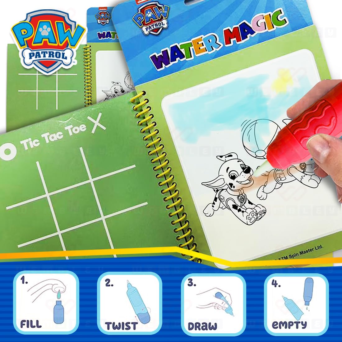 Patrol Reusable Water Magic Boards