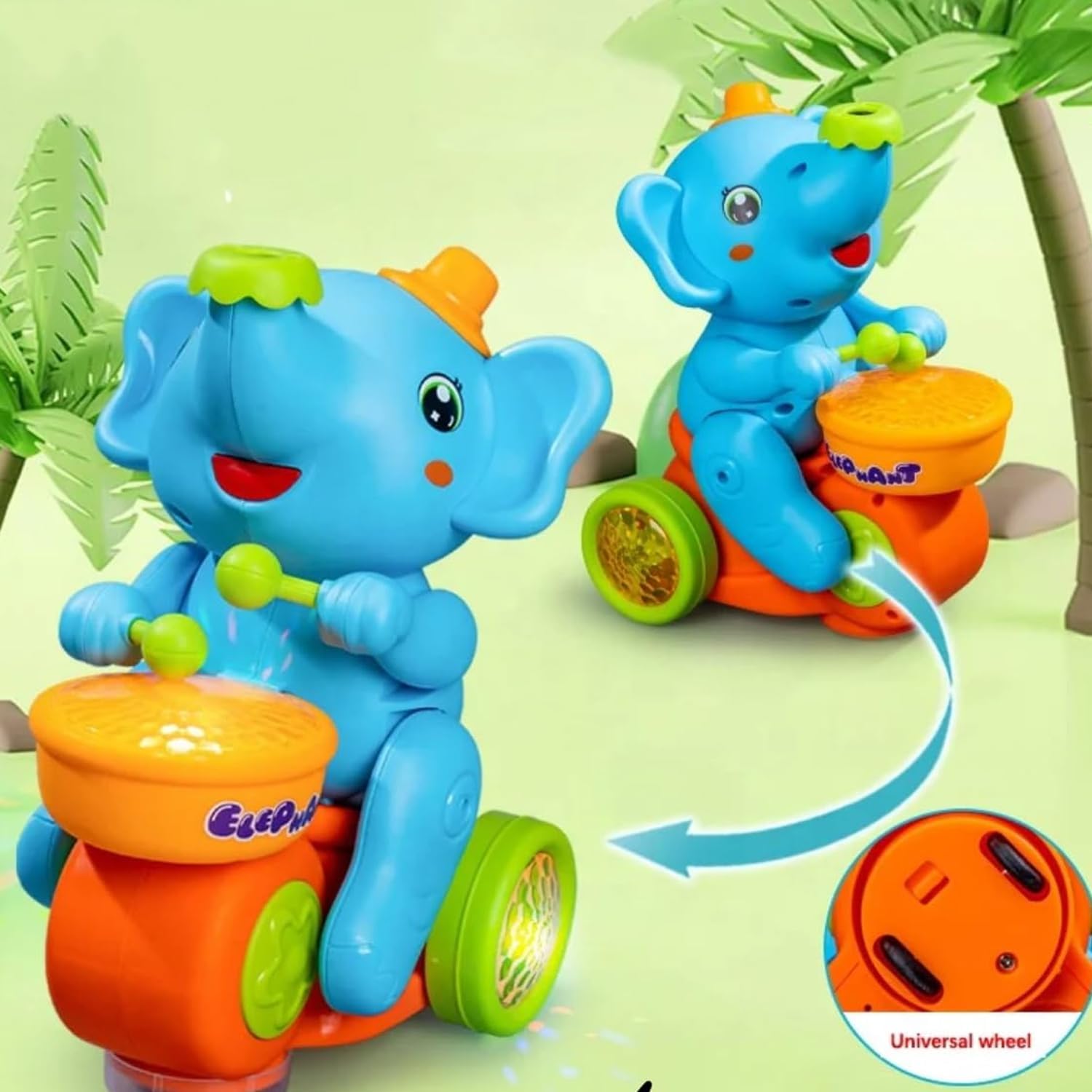 Musical Walking Elephant