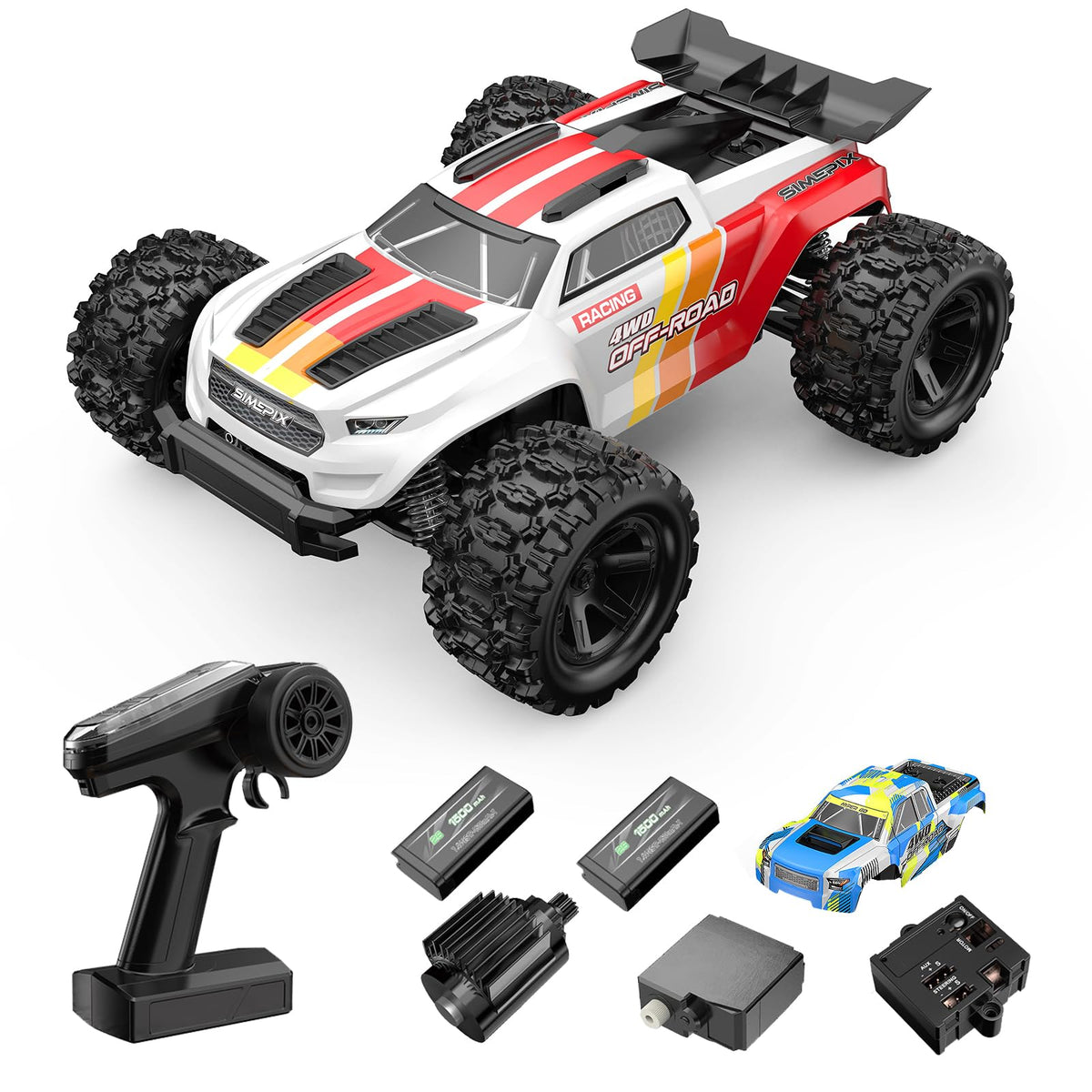 MJX HYPER GO 18208 1/18 Brushed High Speed RC Car Vehicle Models 35km/h