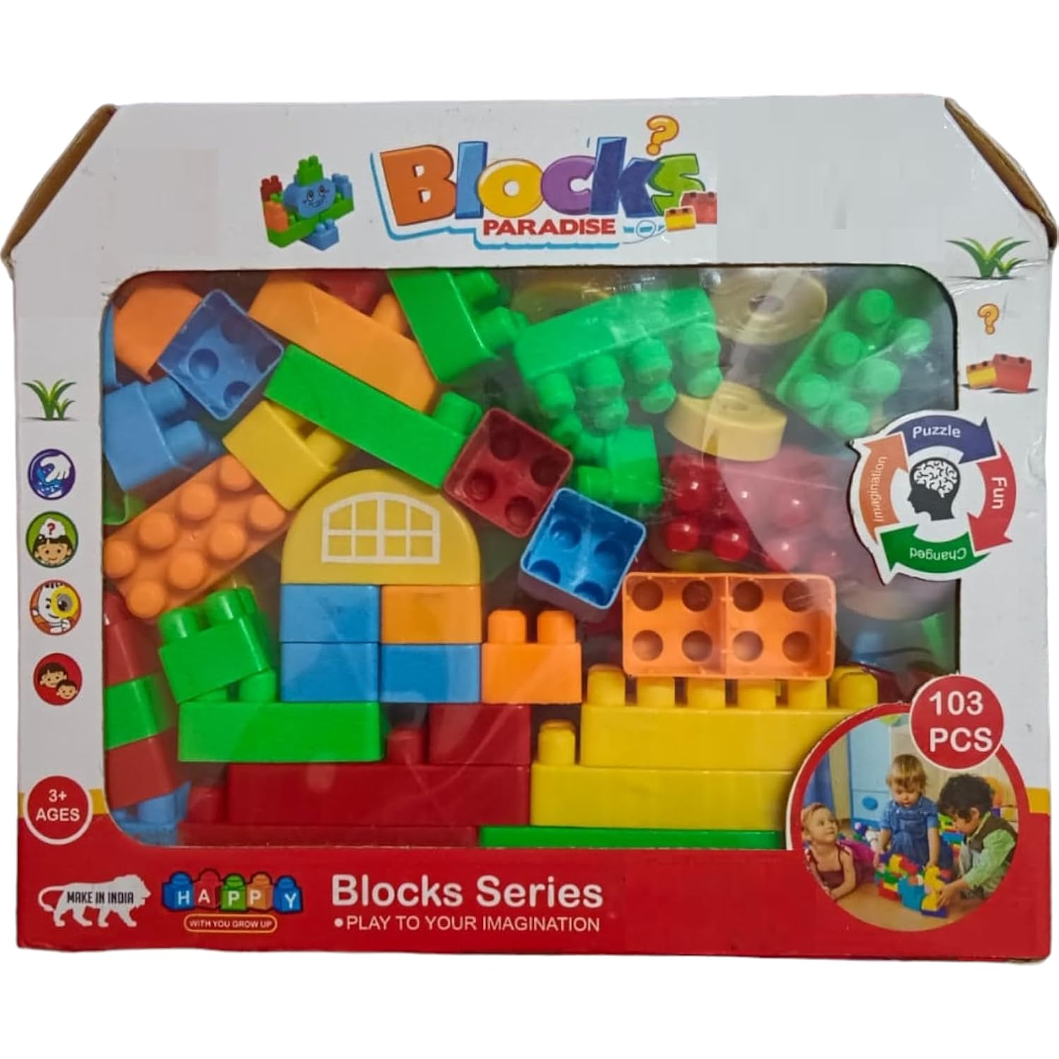 103 Pcs Puzzle Fun Imagination