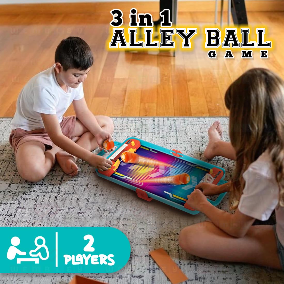 3 in 1 Alley Ball Game