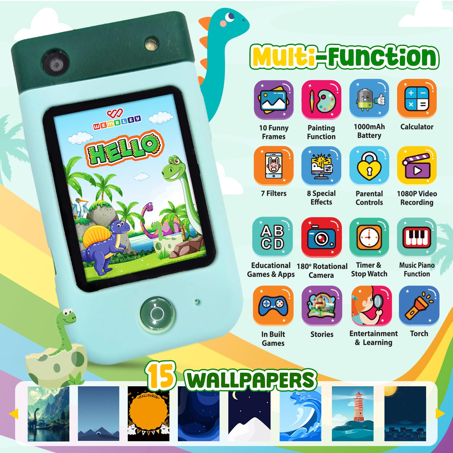 Wembley My First Smart Phone (Dino)
