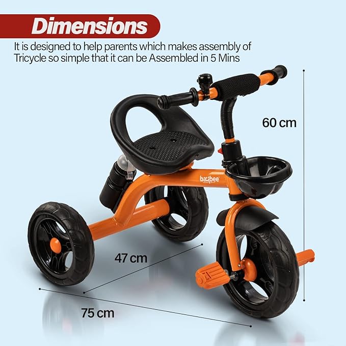 Baby Trycycle Orange (R001ST) Maze