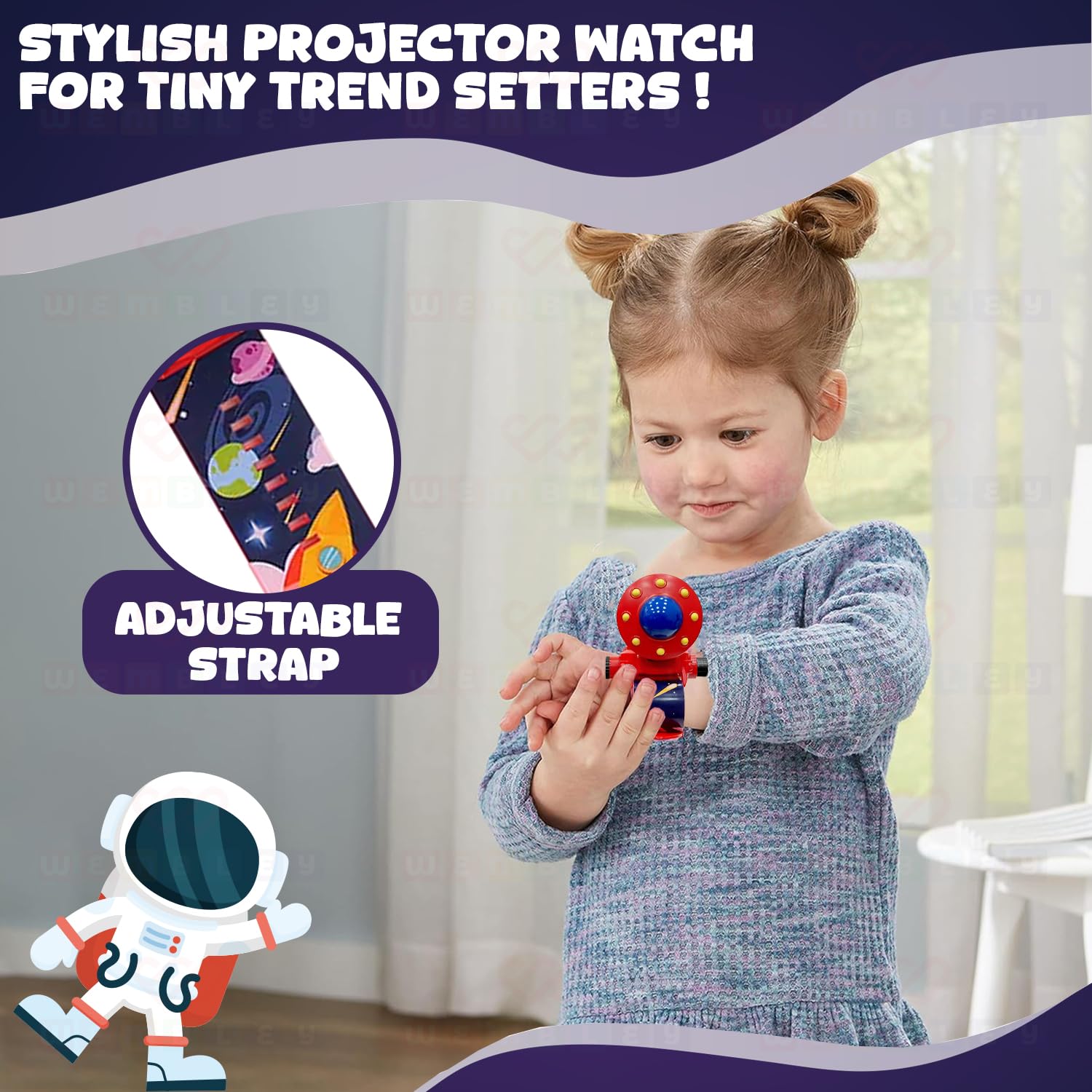 Digital Projector Watch for Kids